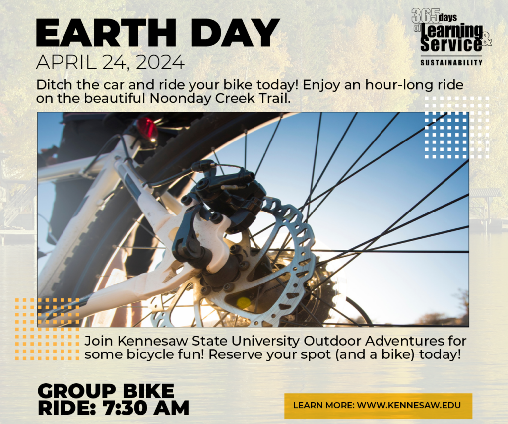 Earth Day Banner Ad for KSU
